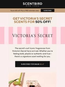 Get 50% Off Victoria’s Secret Fragrances