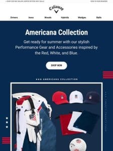 Get Ready For Summer With Our Americana Collection