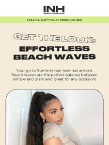 Get the look: Effortless Beach Waves