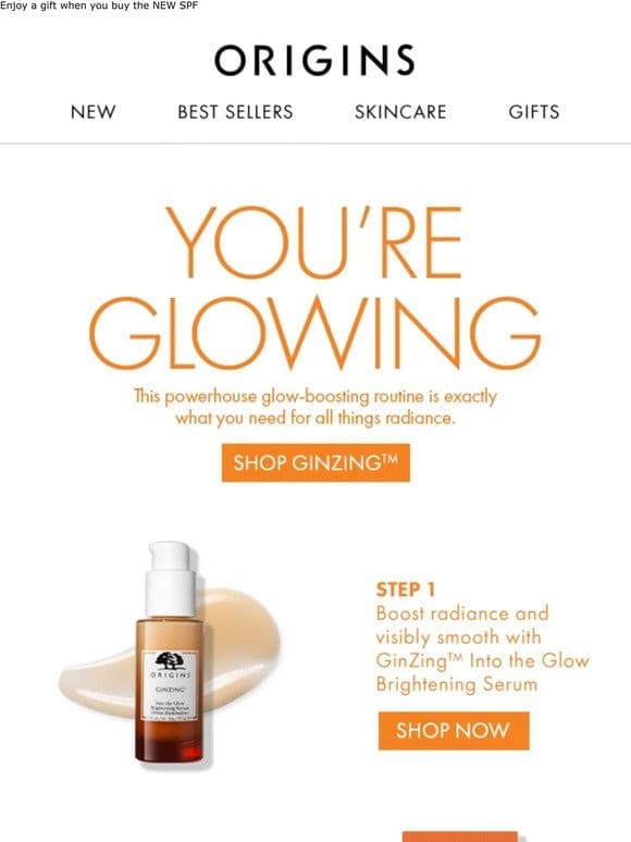 Glowing Is As Easy As 1…2…3!