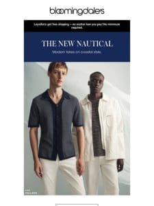 Go coastal: Modern nautical styles