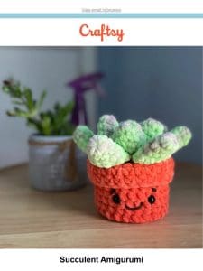 Going LIVE: Succulent Amigurumi with Brenda K.B. Anderson