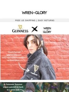 Guinness x Wren + Glory!