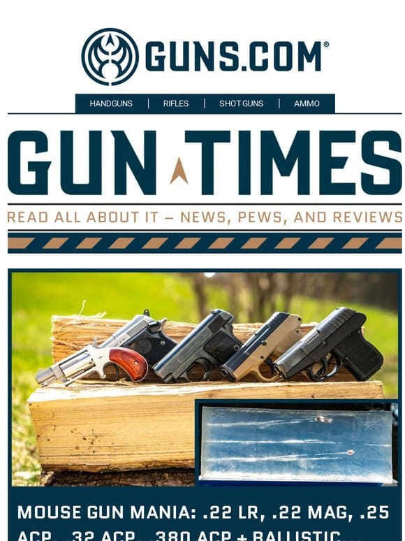 Gun Times | Mouse Gun Mania