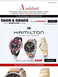 Hamilton Watches: Iconic Style， Unbeatable Prices