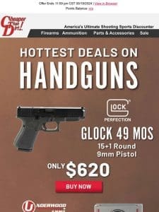 Handgun Deals Exclusively for You