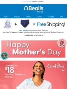 Happy Mother’s Day! Celebrate in style