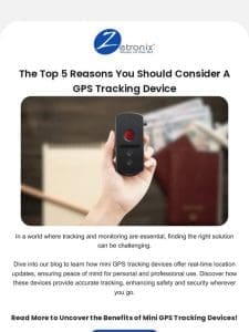 Have You Ever Considered Using a GPS Tracking Device?