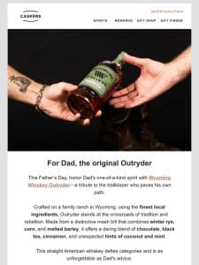 Honor Dad’s legacy with Outryder