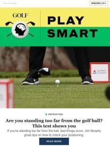 How much you should sway during the swing