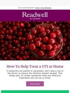 How to treat a UTI at home