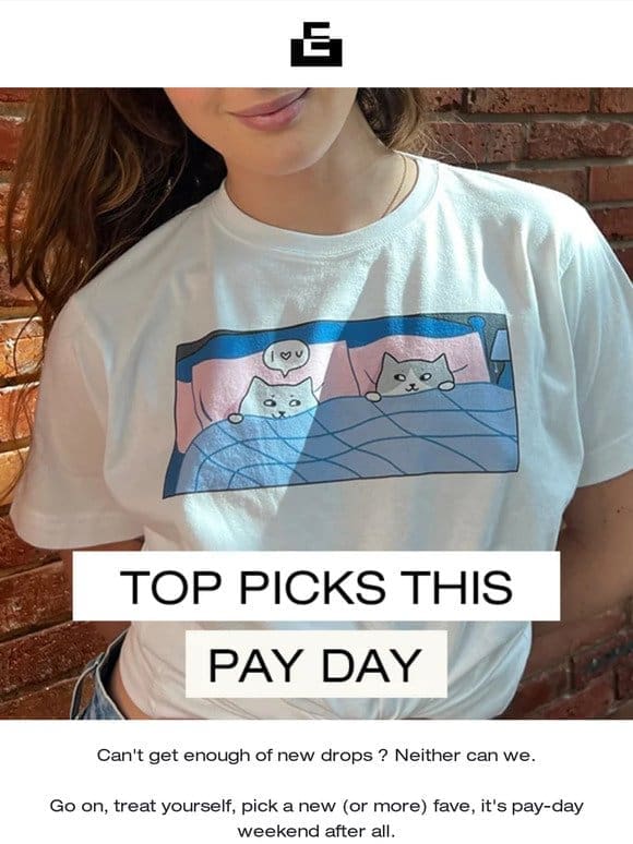 Indulge in self-expression this payday