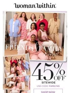 Invite: Your 45% Off Family Event Starts Now!