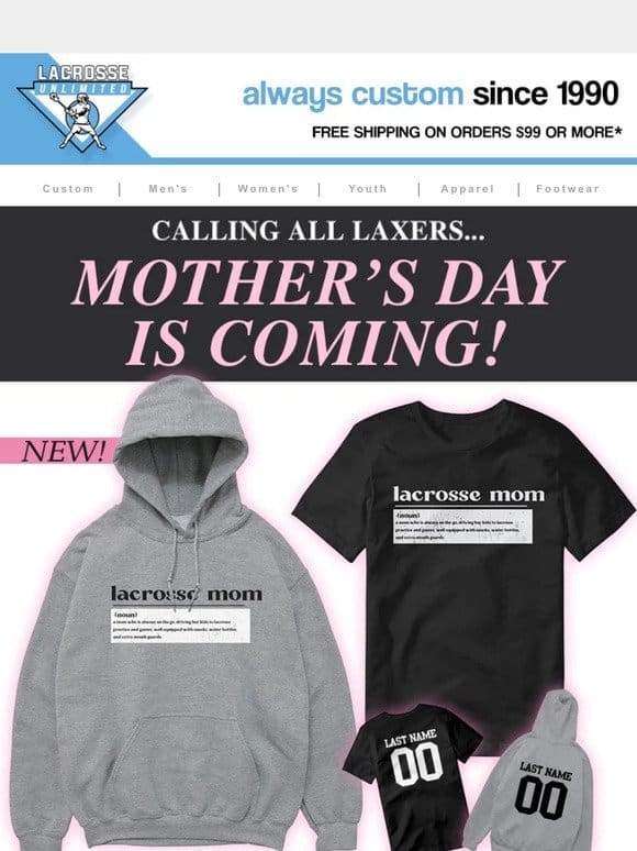 It’s almost Mother’s Day??