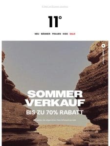 JETZT LIVE | Sommer Verkauf