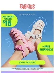 JUMP INTO SUMMER! All Shoes Under $15