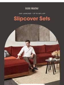 JUST LAUNCHED: Extra Bondi Slipcovers