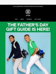 JUST LAUNCHED: The Father’s Day Gift Guide!