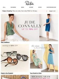 Jude Connally ? Up to 70% Off ? New Additions