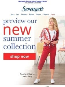 Just for You ~ The Summer Fashion Preview ~ You’ll Love The Looks!