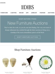 Just for you: Our furniture auction picks