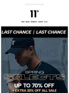 LAST CHANCE | Extra 20% Off