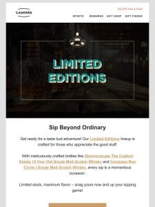 LIMITED EDITIONS ⭐️ Glenmorangie & Compass Box