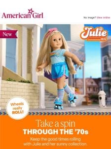 Lace up your skates with Julie!  ☀️