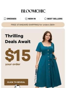 Ladies， Treat Yourself with BloomChic Discounts