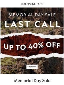 Last Call: Up to 40% Off Ooni， Nixon， Topo Designs