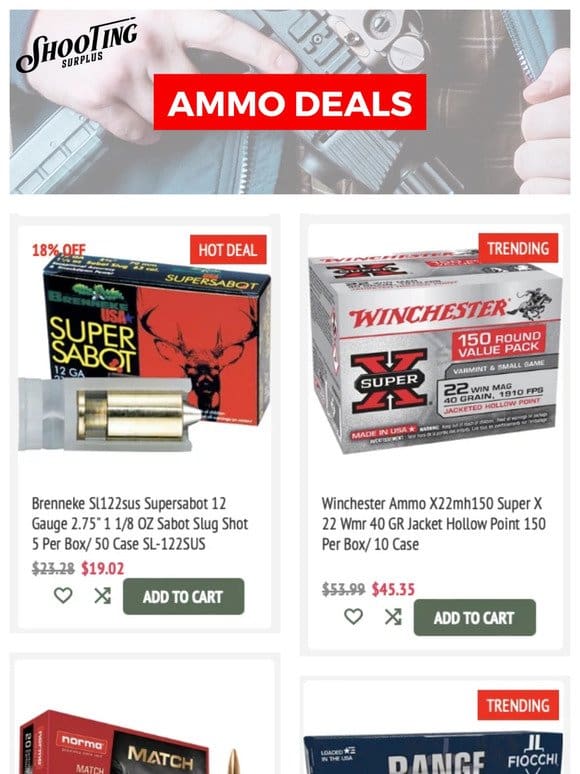 Last Chance: Handgun and Ammo Deals You Need to See to Believe!