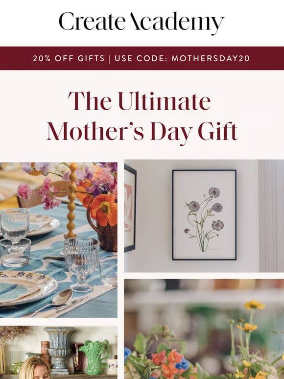 Last-minute Mother’s day gift