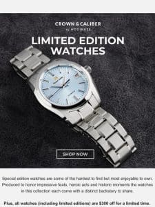 Limited Edition Watches