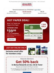 Limited time deal: $39.99 Boise® X9® 10rm case paper