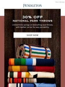 Limited-time savings on bestselling throws