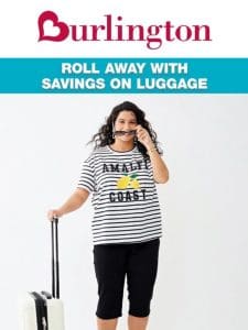Luggage deals just in time for summer getaways!