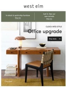 Make it work: Home office style