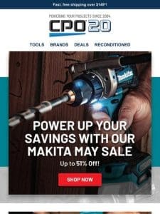 Makita Sales Event – We Fixed The Broken Link. Sorry about that