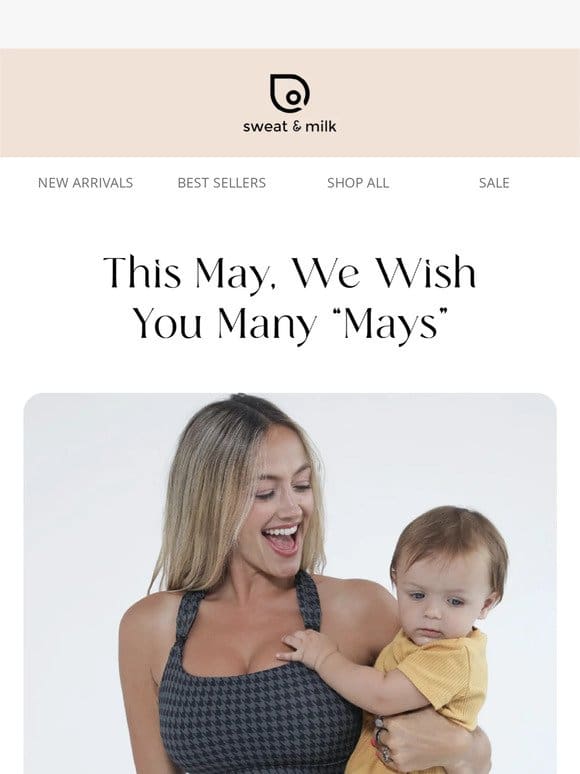 May is for celebrating motherhood and wellness