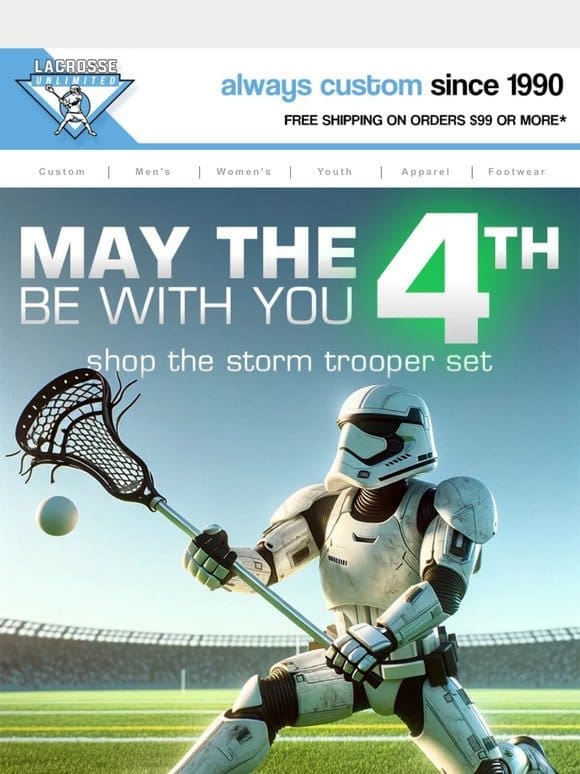 May the fourth bring great savings