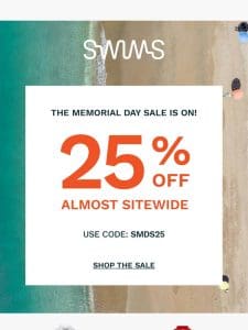 Memorial Day Sale Happening Now​