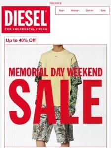 Memorial Day Sale: Shop 40% Off