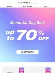 Memorial Day Sale