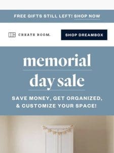 Memorial Day Sale! ⭐