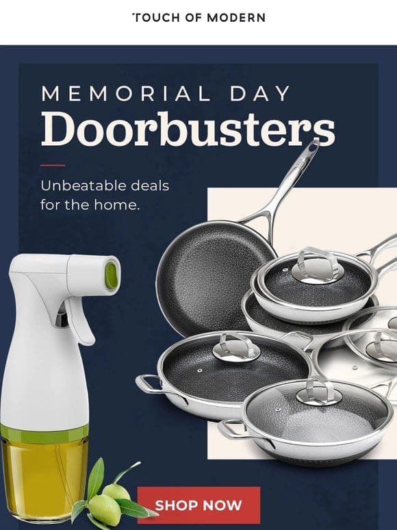 More Doorbusters