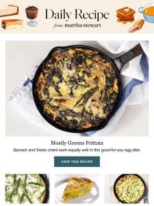 Mostly Greens Frittata