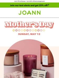 Mother’s Day GIFTS starting at $1.50!