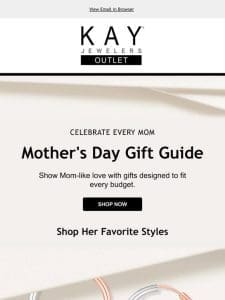 Mother’s Day Gift Guide is here