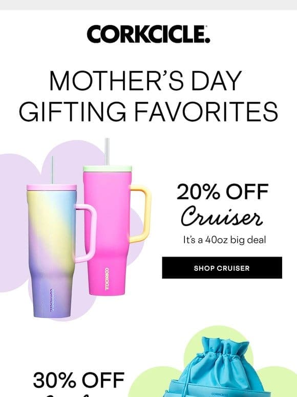 Mother’s Day is 8 days away!