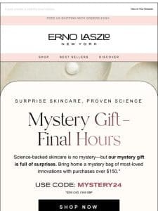 Mystery Gift ENDS TODAY